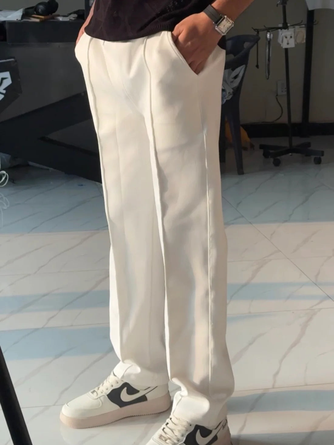 Scuba knitted Trousers