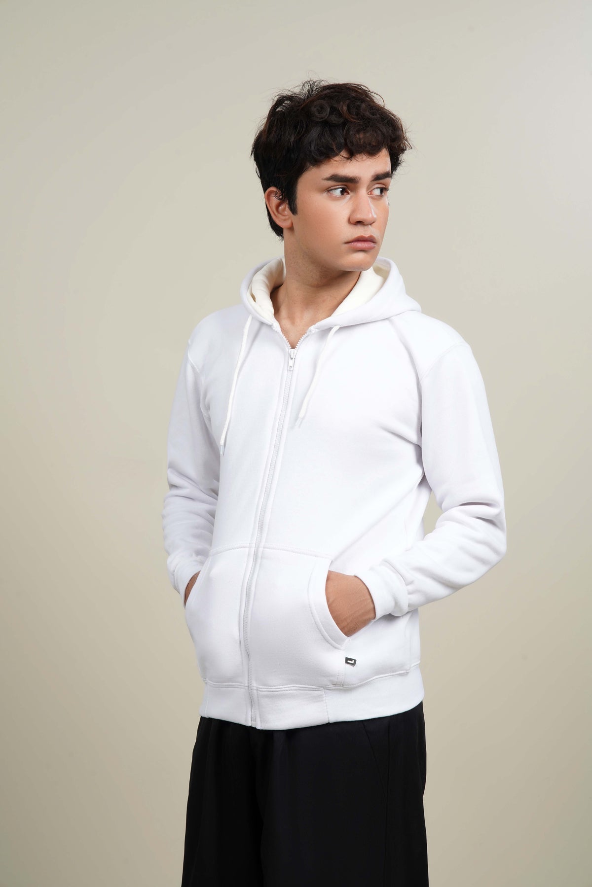 Basic Zip-Up Hoodie